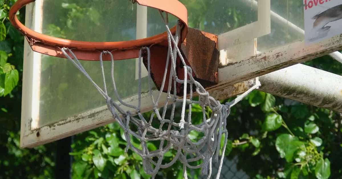 Basketball Goal Removal